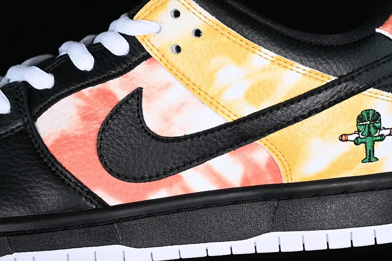 All categories Nk SB Dunk series Nk SB Dunk Low low-top sneakers Nk SB Dunk Low "Raygun" alien embroidery SB smashed backboard fashion casual sneakers BQ6832-001